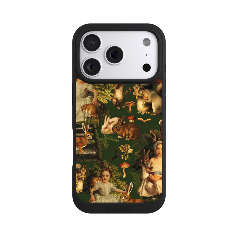 iPhone 18 Pro NIVOpure Fille et animaux dans la forêt
