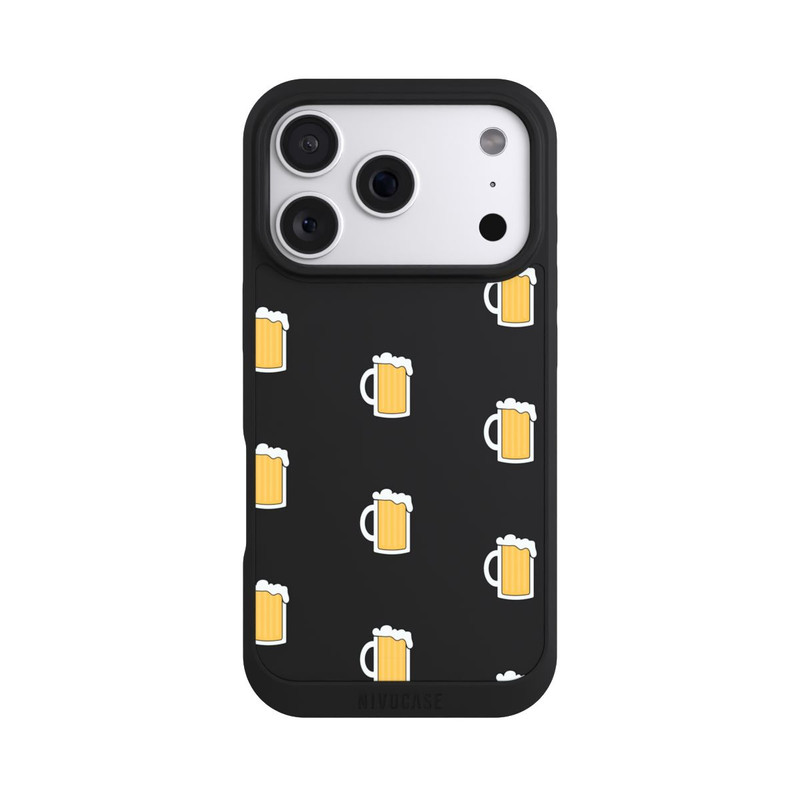 iPhone 18 Pro NIVOpure Beer Glass Pattern Illustration