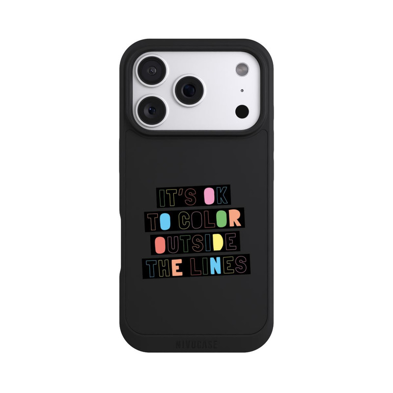 iPhone 18 Pro NIVOpure Color Outside The Line Transparent