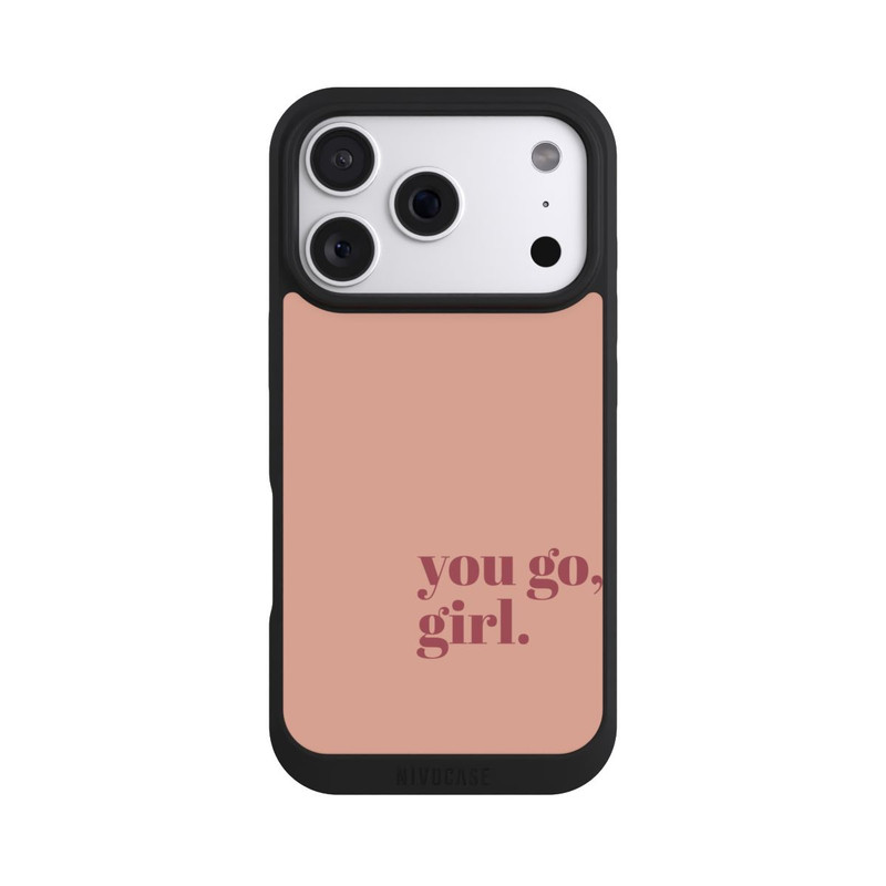iPhone 18 Pro NIVOpure You Go Girl Rosa