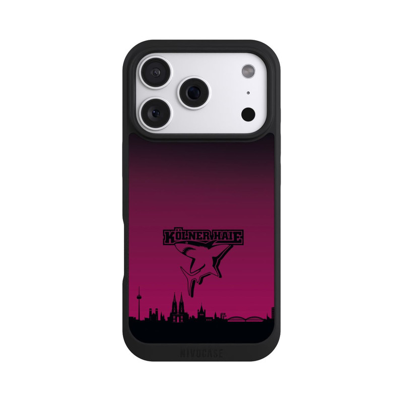 iPhone 18 Pro NIVOpure Kölner Haie Skyline Pink