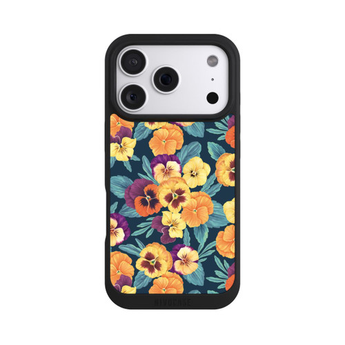Apple iPhone 18 Pro NIVOpure Pansies on Navy