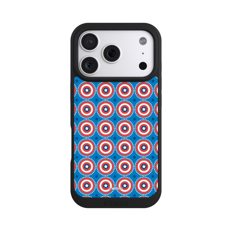 iPhone 18 Pro NIVOpure Captain American Shield Pattern