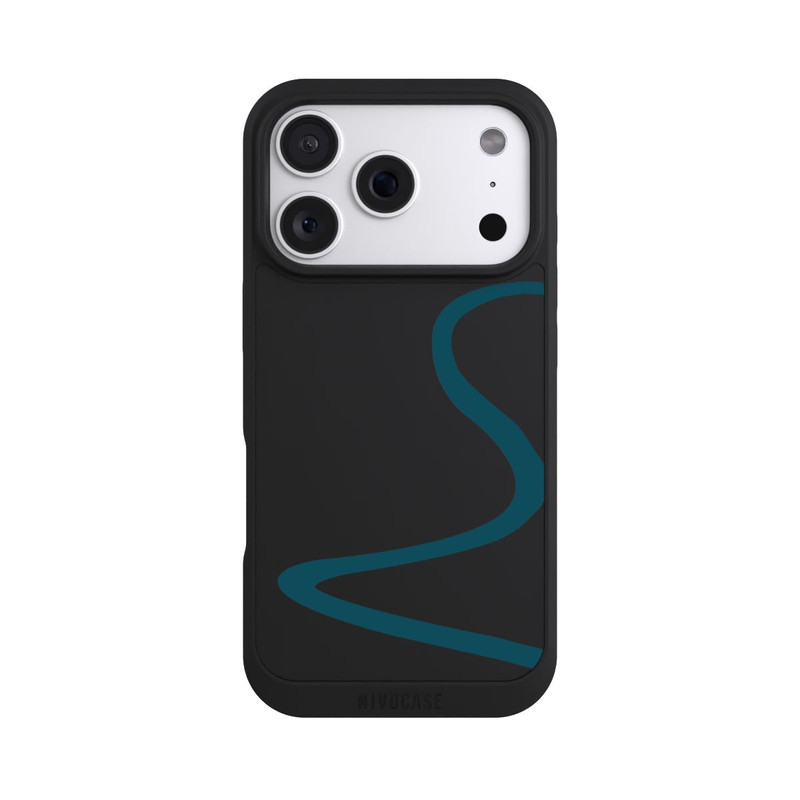 iPhone 18 Pro NIVOpure Blue Line Transparent