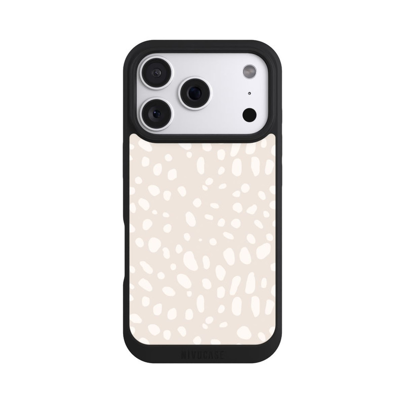 iPhone 18 Pro NIVOpure Motif Animalier Guépard Marron Clair