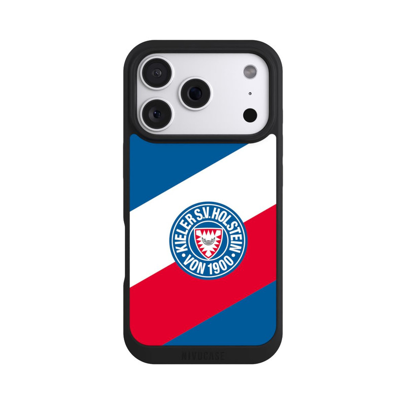 iPhone 18 Pro NIVOpure Holstein Kiel Logo Streifen