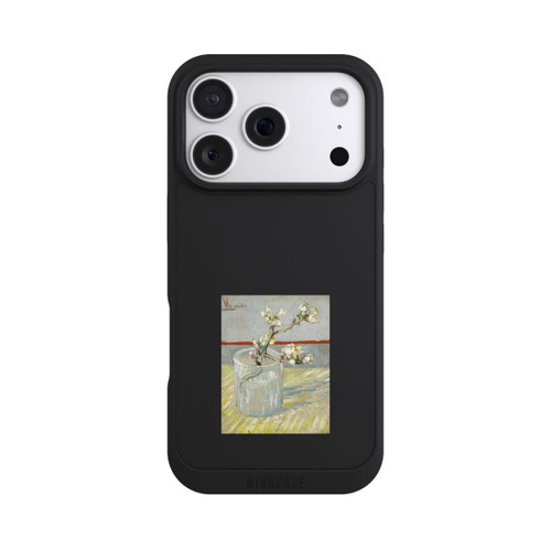 Apple iPhone 18 Pro NIVOpure Branche d'amandier en fleurs dans un verre de Vincent van Gogh