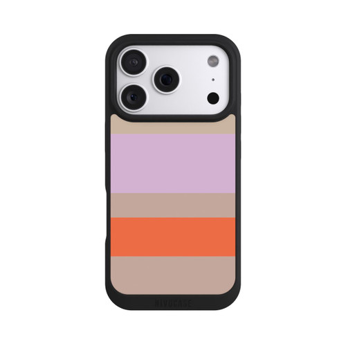 Apple iPhone 18 Pro NIVOpure Moca Lila Orange Stripes
