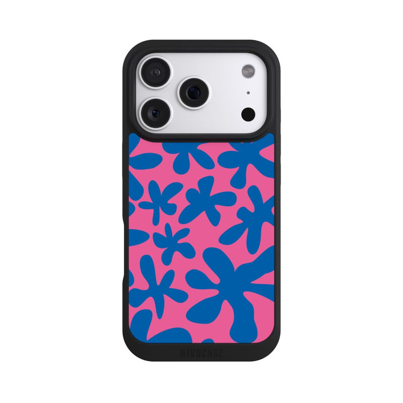 iPhone 18 Pro NIVOpure Dopamin Flowers Blue