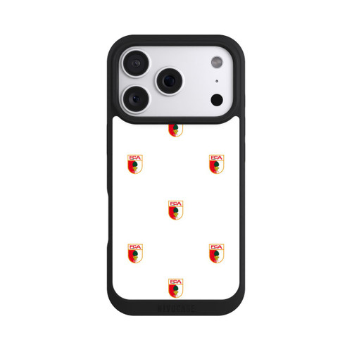 Apple iPhone 18 Pro NIVOpure FCA Logo Muster Weiß