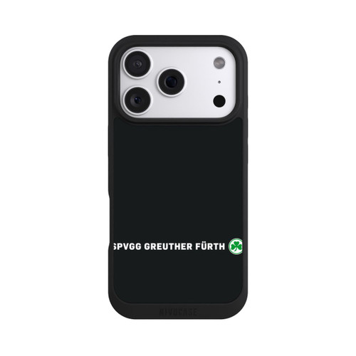 Apple iPhone 18 Pro NIVOpure SPVGG GREUTHER FÜRTH Logo Horizontal schwarz