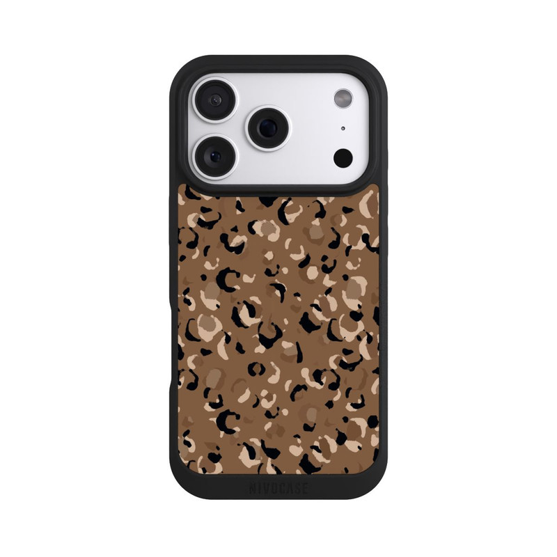 iPhone 18 Pro NIVOpure Leo Muster Braun