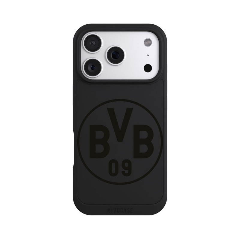 iPhone 18 Pro NIVOpure BVB Logo Schwarz Transparent