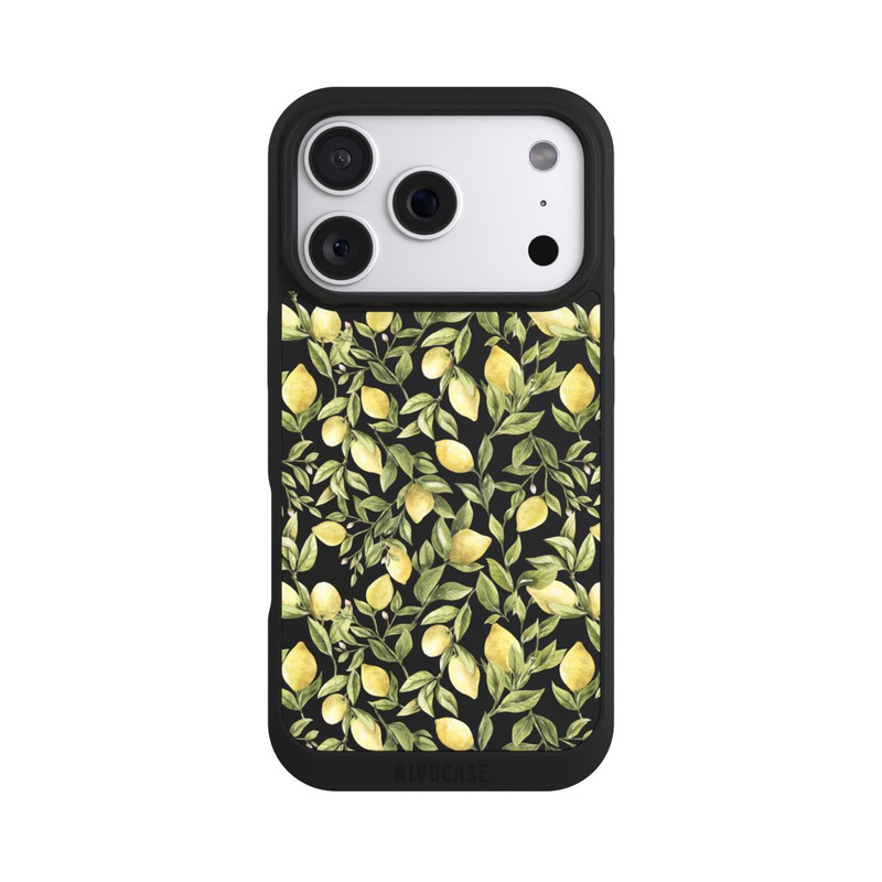 iPhone 18 Pro NIVOpure Lemon Summer Pattern Transparent