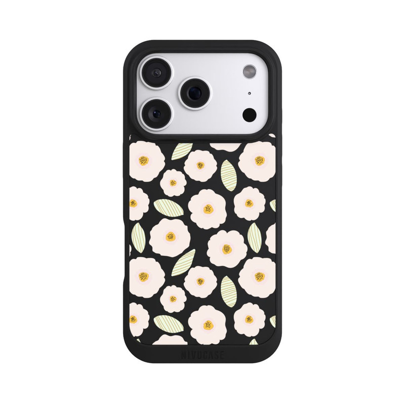iPhone 18 Pro NIVOpure Simple Pastell Flowers Light Transparent