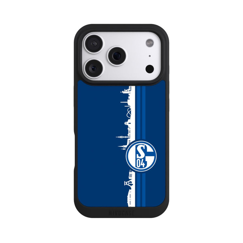 iPhone 18 Pro NIVOpure Schalke 04 Skyline Blau