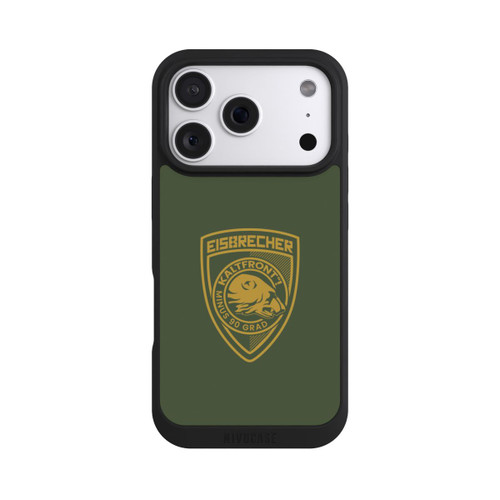 Apple iPhone 18 Pro NIVOpure Eisbär Patch Oliv