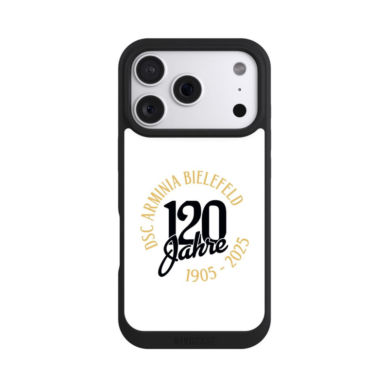 iPhone 18 Pro NIVOpure Arminia Bielefeld 120 Jahre Weiß