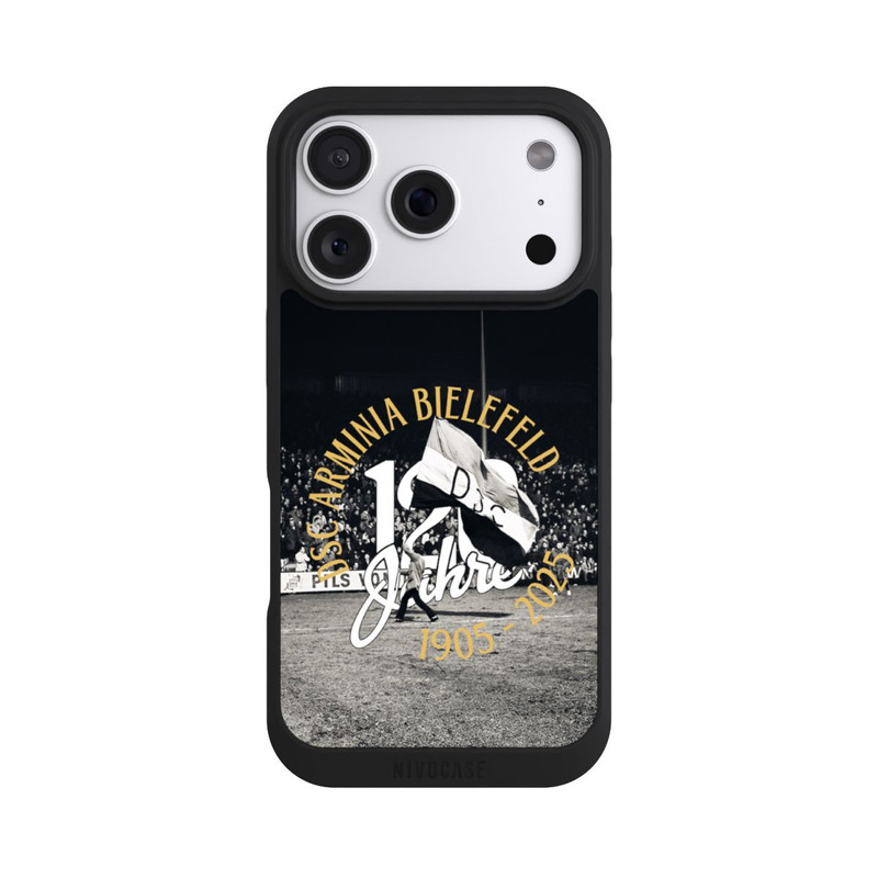 iPhone 18 Pro NIVOpure Arminia Bielefeld 120 Jahre Fahne