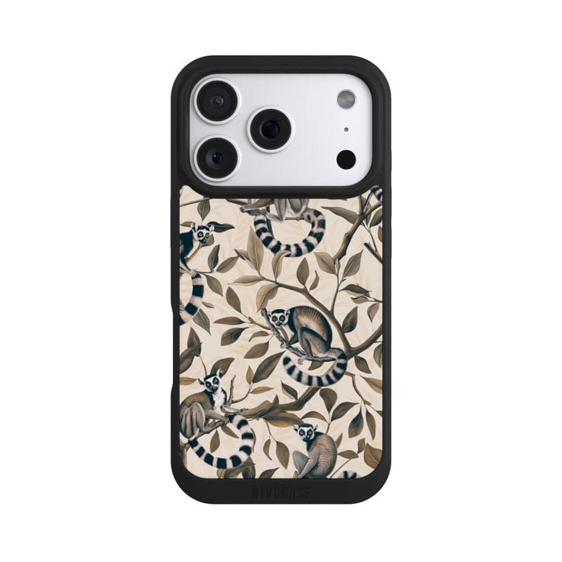 iPhone 18 Pro NIVOpure Lush Tropical Lemur Paradise avec IA
