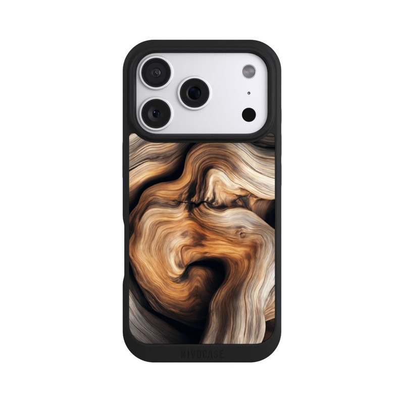 iPhone 18 Pro NIVOpure Rustic Wood avec IA
