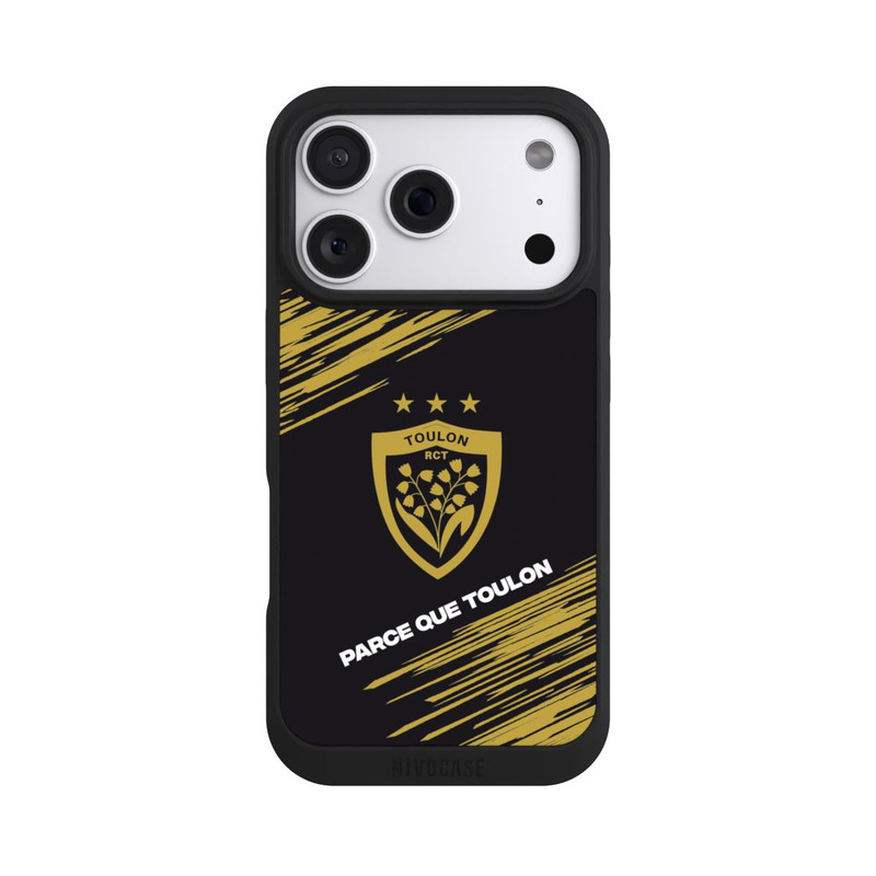 iPhone 18 Pro NIVOpure RCT Logo Monochrome Doré