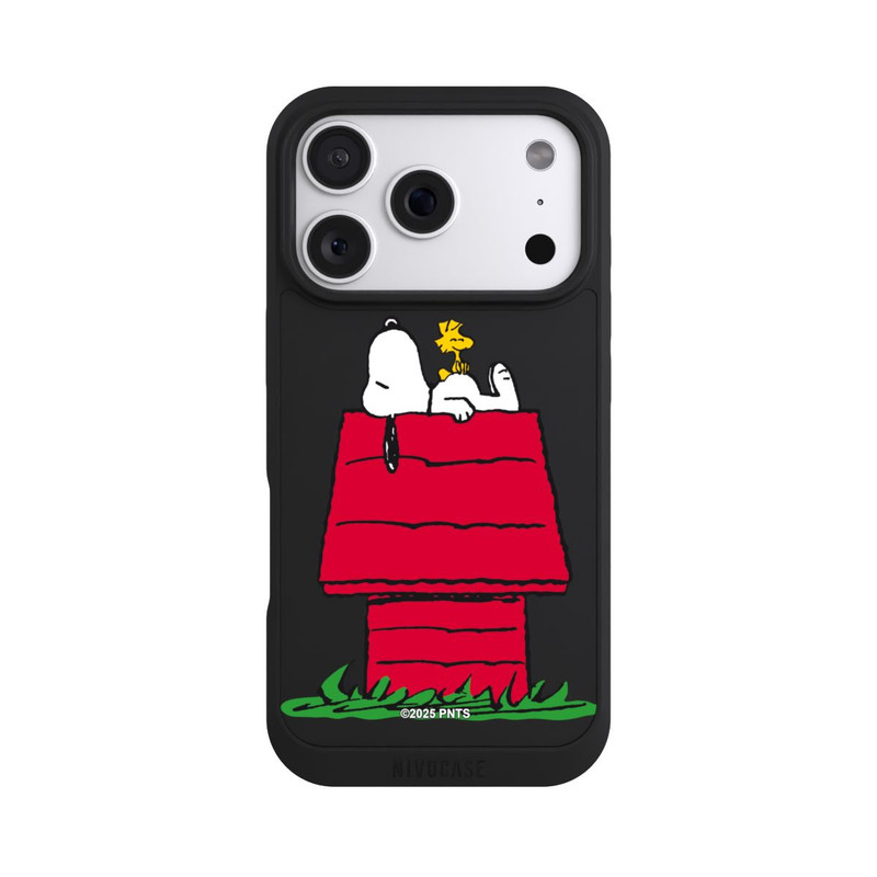 iPhone 18 Pro NIVOpure Snoopy and Woodstock Classic transparent