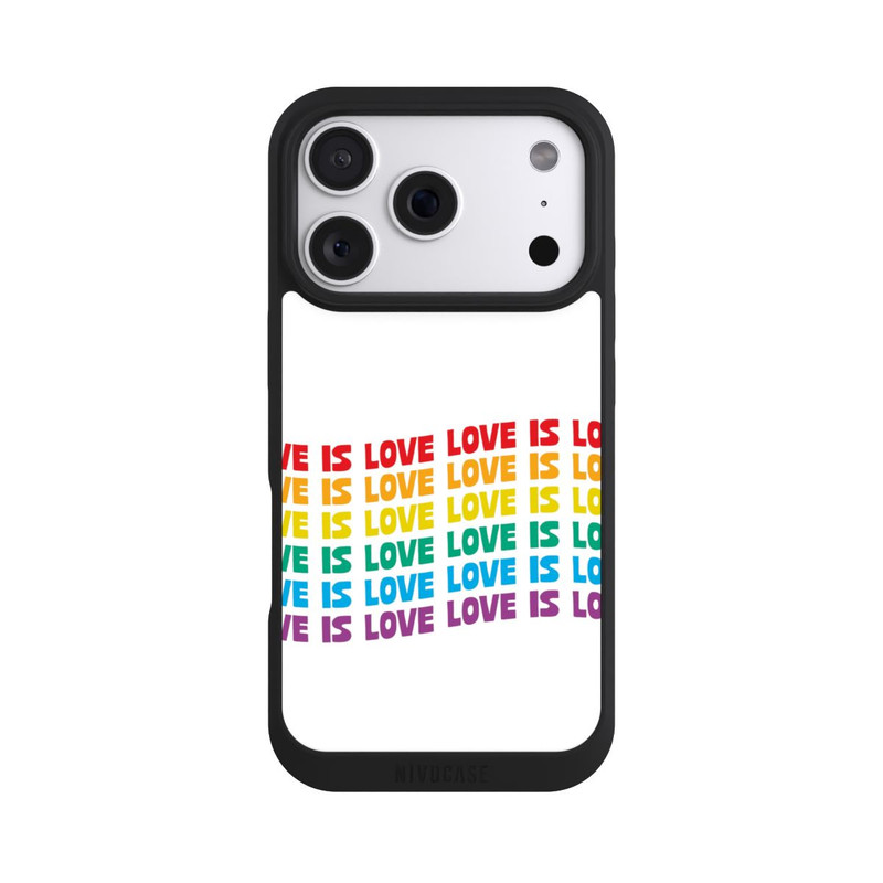 iPhone 18 Pro NIVOpure Love is Love Flag