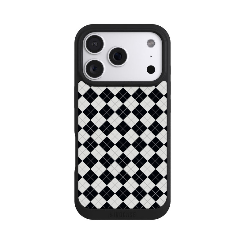 iPhone 18 Pro NIVOpure Poloshirt Karo Look