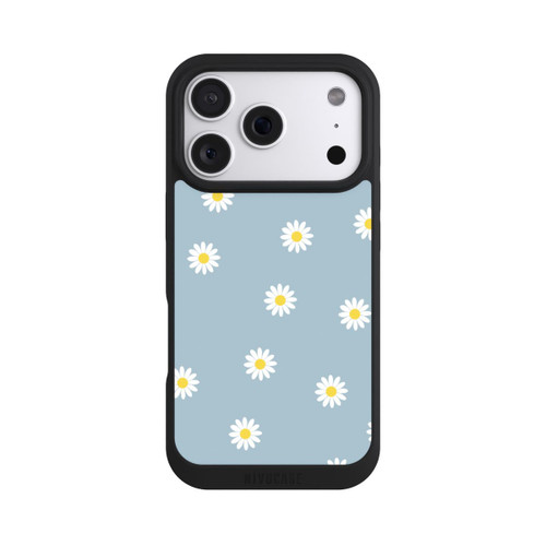 Apple iPhone 18 Pro NIVOpure Gänseblümchen Muster Blau