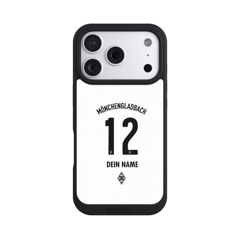 iPhone 18 Pro NIVOpure Borussia Mönchengladbach Trikot Personalisierbar 25-26