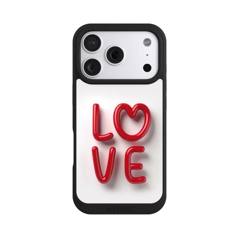 iPhone 18 Pro NIVOpure Love Statement Red with AI