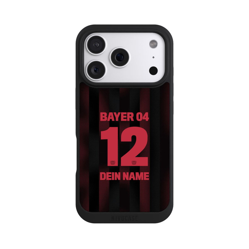 iPhone 18 Pro NIVOpure Bayer Leverkusen Trikot Personalisierbar 25-26