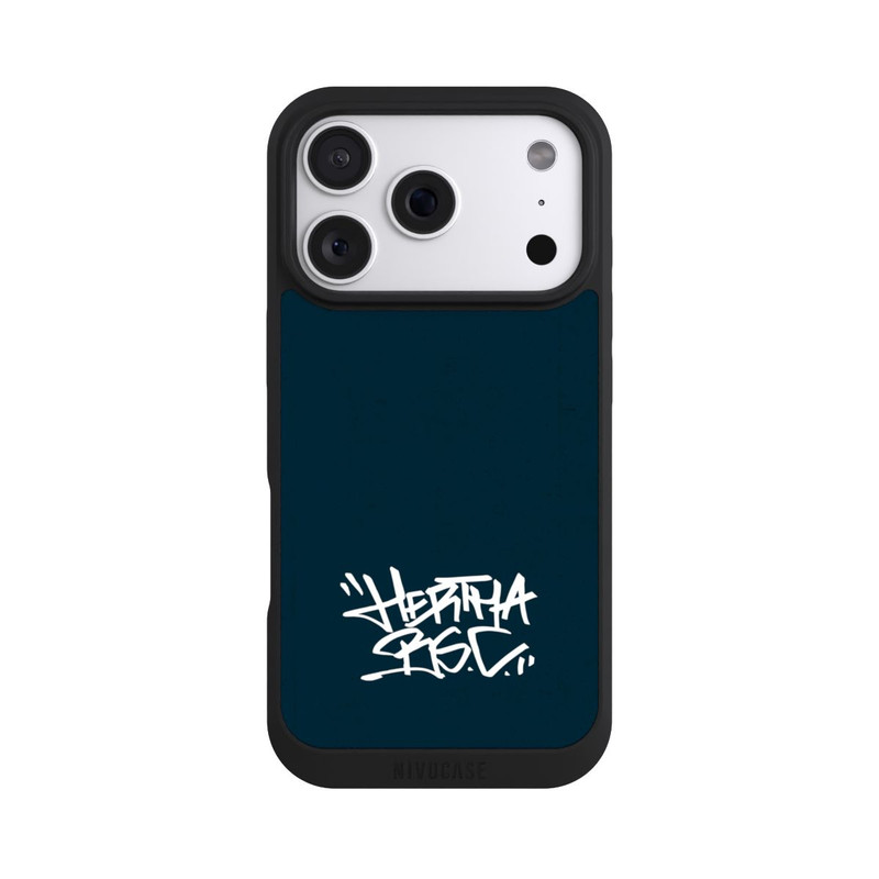 iPhone 18 Pro NIVOpure Hertha BSC Graffiti Blau