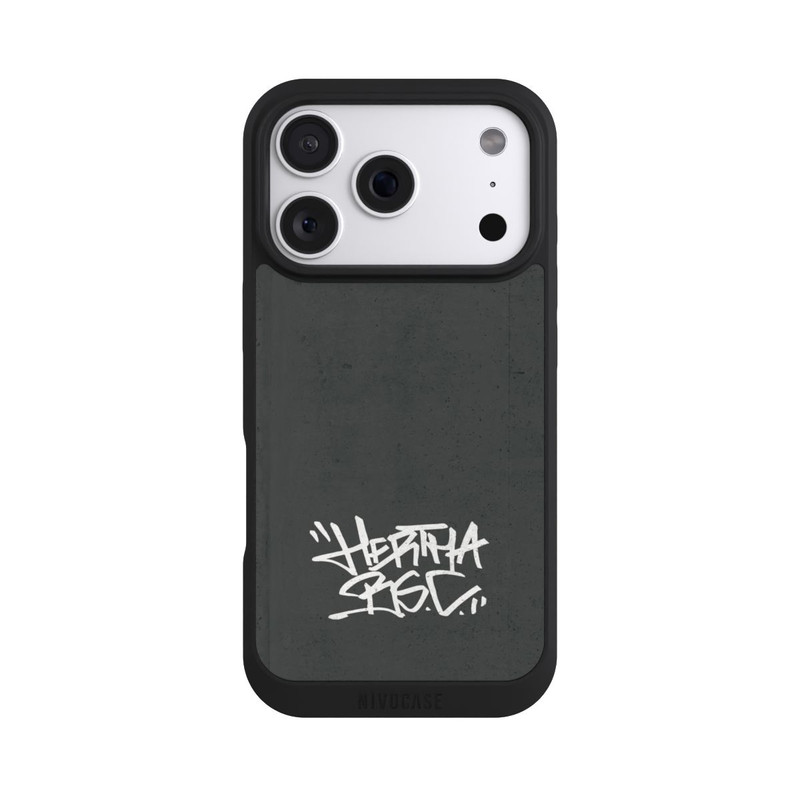 iPhone 18 Pro NIVOpure Hertha BSC Graffiti Grau