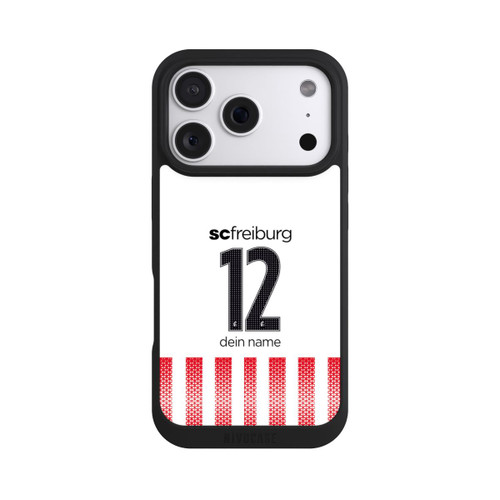 Apple iPhone 18 Pro NIVOpure SC Freiburg Trikot Personalisierbar 25-26
