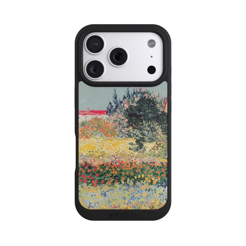 iPhone 18 Pro NIVOpure Garden in Bloom, Arles, July 1888 by Vincent van Gogh