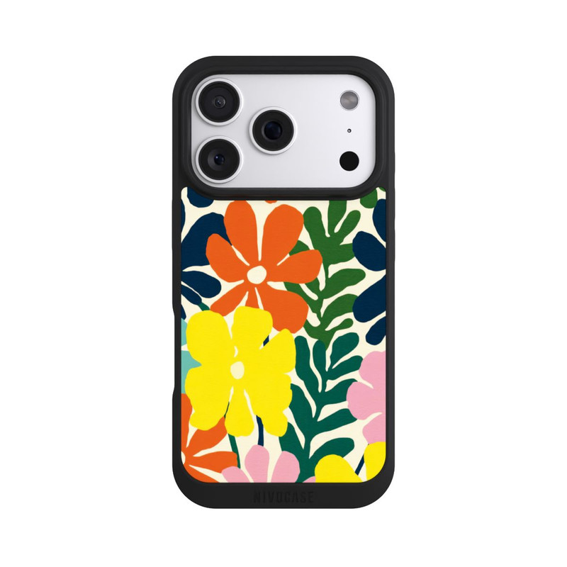 iPhone 18 Pro NIVOpure Flowers Colorful Illustration