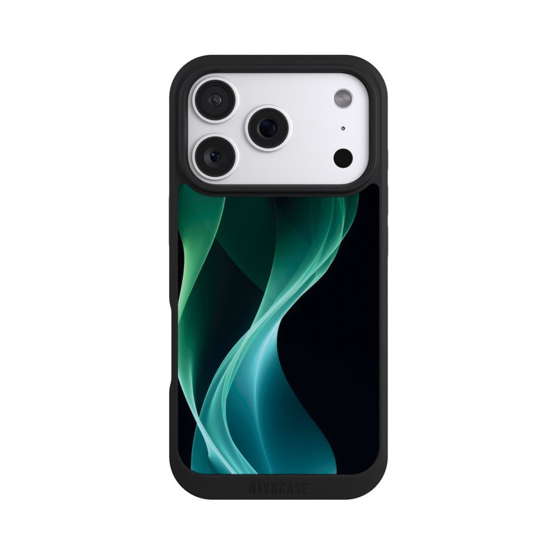 iPhone 18 Pro NIVOpure Green Modern Background