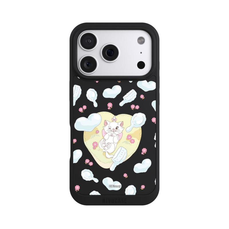 iPhone 18 Pro NIVOpure Aristocats Marie Hearts Yellow Transparent