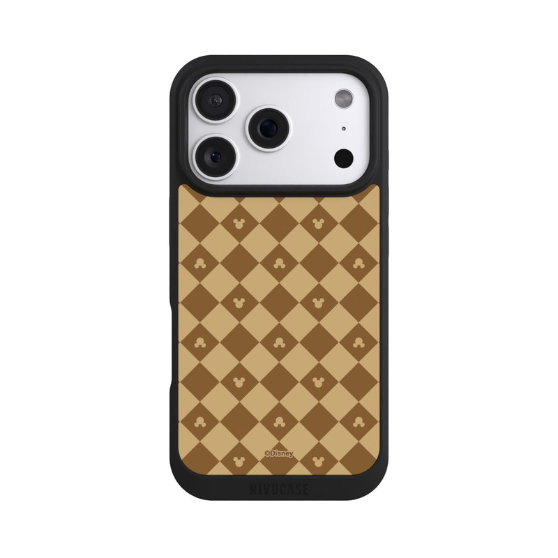 iPhone 18 Pro NIVOpure Mickey Pattern Beige Brown