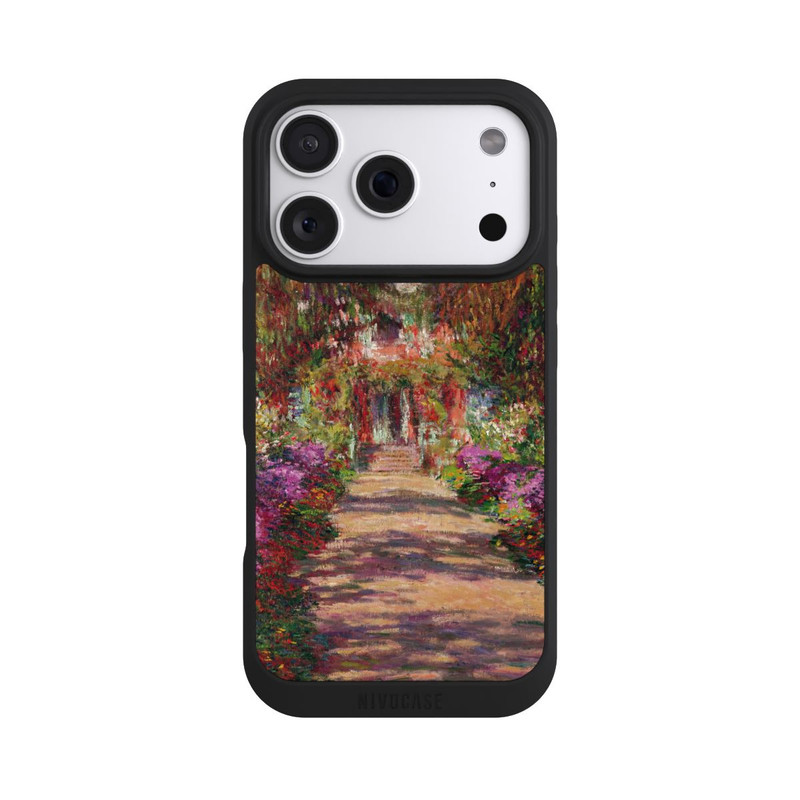 iPhone 18 Pro NIVOpure Eine Allee in Monets Garten in Giverny by Claude Monet