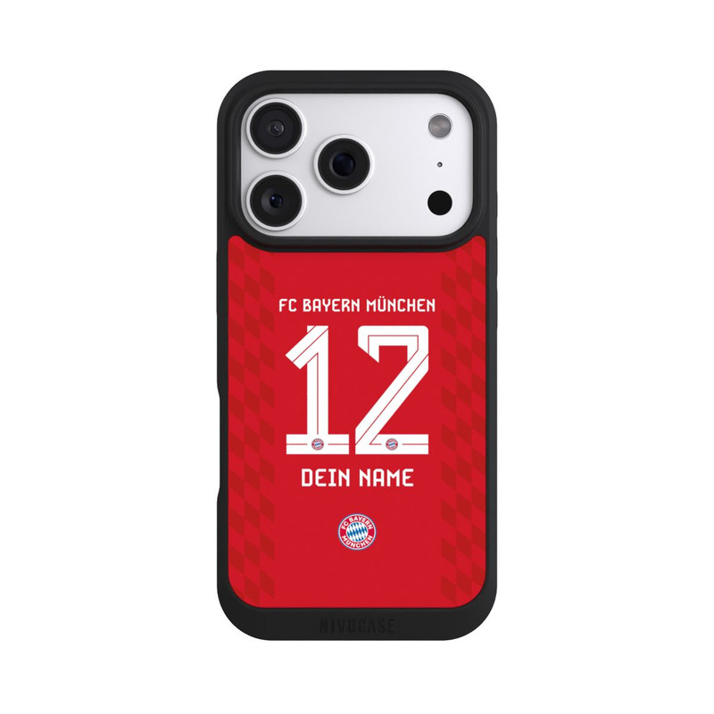 iPhone 18 Pro NIVOpure FC Bayern München Trikot Personalisierbar 25-26