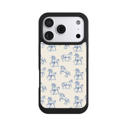 Apple iPhone 18 Pro NIVOpure Horses Pattern Toile de Jouy mit KI