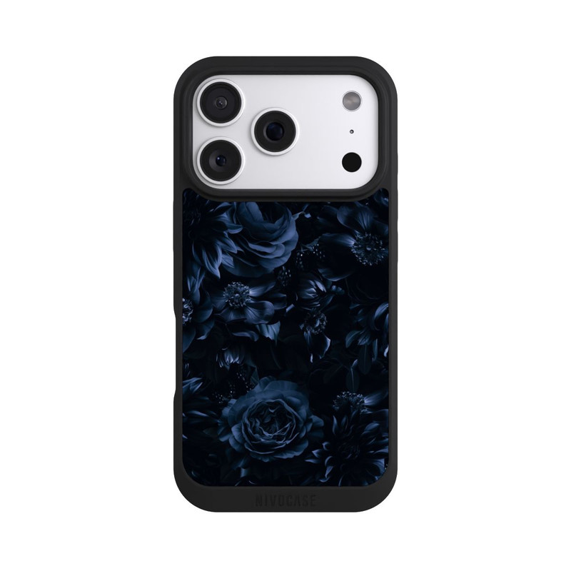 iPhone 18 Pro NIVOpure Shadow Flowers Blue