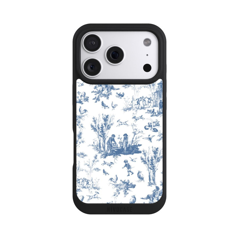 iPhone 18 Pro NIVOpure Blue Landscape Vintage Pattern
