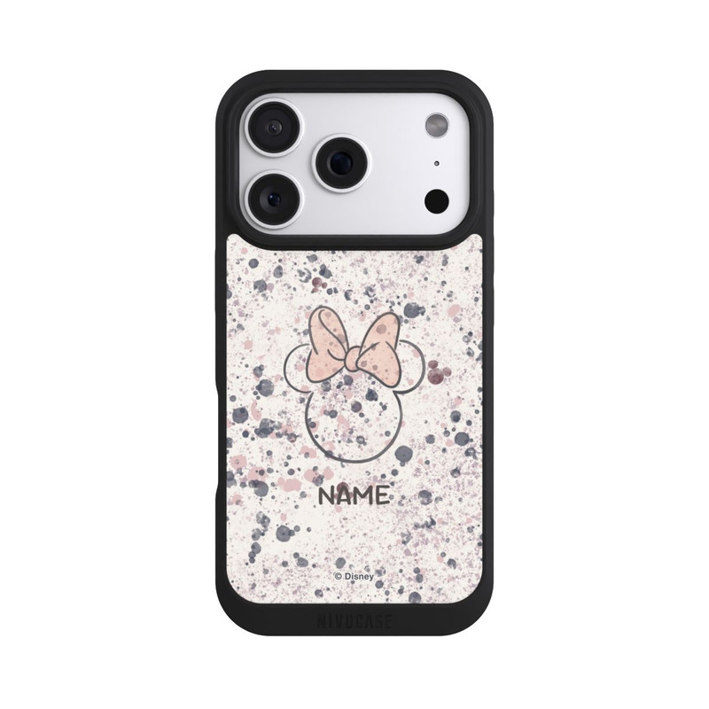 iPhone 18 Pro NIVOpure Minnie Watercolor Personalisierbar