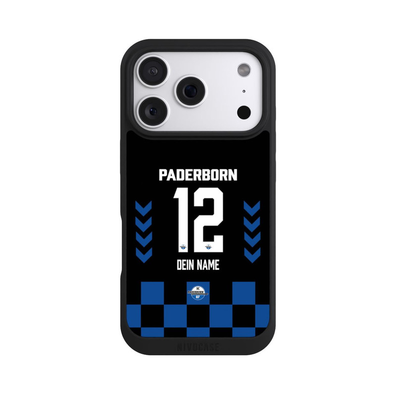 iPhone 18 Pro NIVOpure SC Paderborn Trikot Personalisierbar 25-26