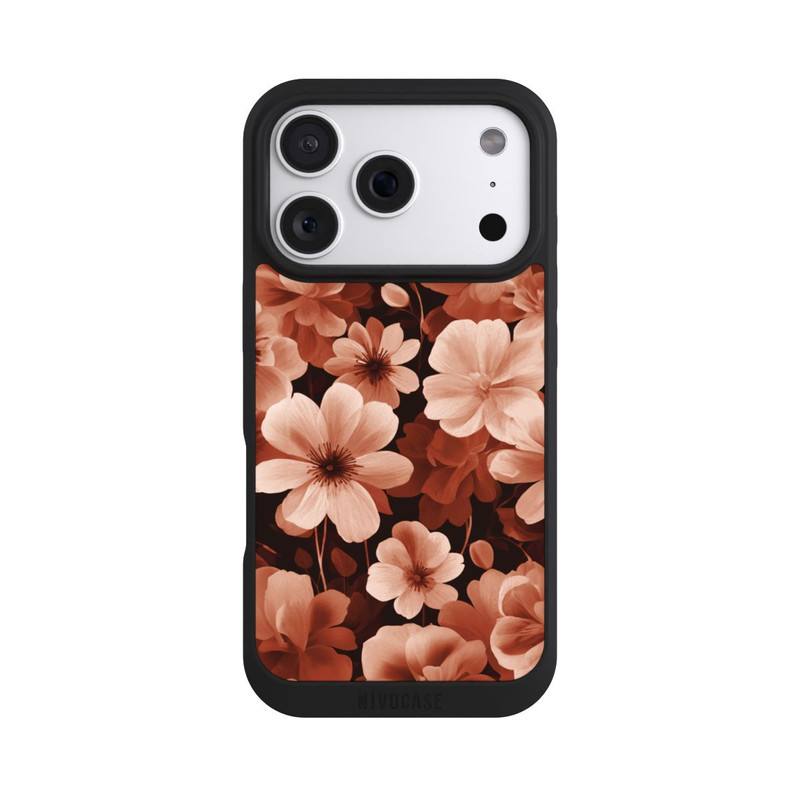 iPhone 18 Pro NIVOpure Red Negative Flowers with AI