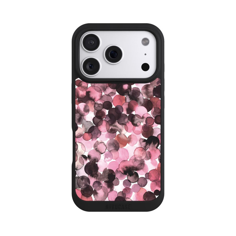 iPhone 18 Pro NIVOpure Purple Dots Watercolor